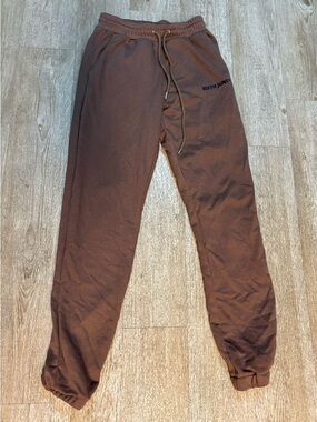 SIXTH JUNE MENS BROWN JOGGERS SIZE S